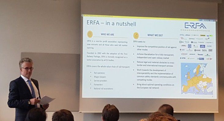 ERFA's presentation at the first annual IRG-Rail Forum